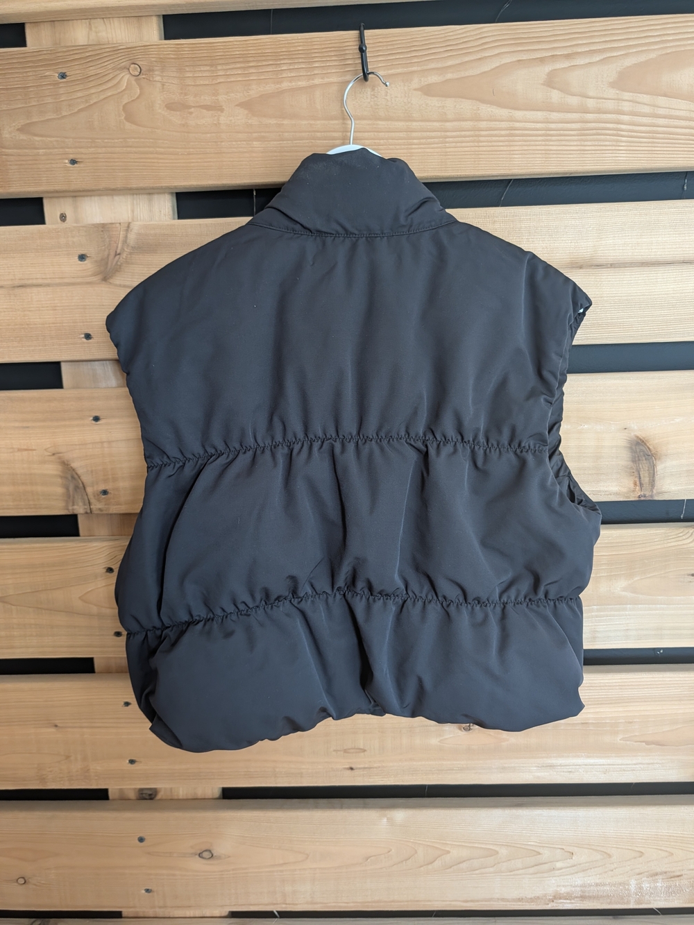 Uniqlo Dark Gray Quilted Puffer Vest - Picture 4 of 5